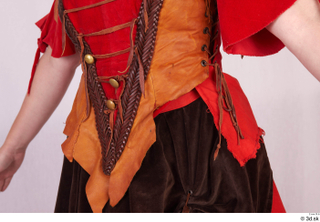  Photos Woman in Historical Dress 100 18th century historical clothing red dress upper body 0006.jpg